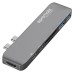 Thunderbolt 3 Адаптер Promate MacHub-Pro High Speed USB Type-C
