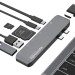 Thunderbolt 3 Адаптер Promate MacHub-Pro High Speed USB Type-C