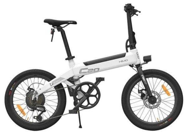 Электровелосипед Xiaomi HIMO C20 Electric Power Bicycle White (Белый)