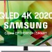 Телевизор QLED Samsung QE55Q77TAU 55" (2020), матовое серебро