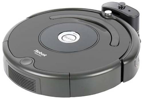 Пылесос iRobot Roomba 676, серый/черный