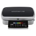 Гриль Polaris PGP 3002DP Optimal Temp, серебристый/черный