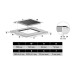 Индукционная варочная панель Midea MIH64721F