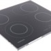 Стеклокерамическая панель Samsung NZ64T3516CK с расширяемой зоной нагрева, Чёрный