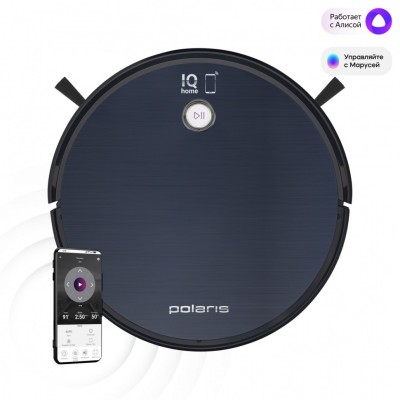 Робот-пылесос Polaris PVCR 3300 IQ Home Aqua, черный