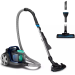 Пылесос Philips FC9573 PowerPro Active, серый/зеленый