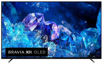 65" Телевизор Sony XR-65A80K 2022 OLED, HDR, Triluminos, титановый черный